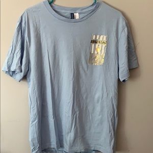 Argentina light blue tee
